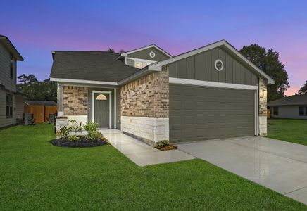 New construction Single-Family house 22304 Donnie Court, New Caney, TX 77357 Telluride- photo 0 0