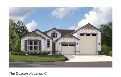 New construction Single-Family house 253 Firethorn Rd, Marble Falls, TX 78654 Deacon- photo 0 0