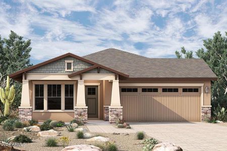 New construction Single-Family house 1931 W Rowel Road, Phoenix, AZ 85085 The Schrader- photo 0