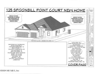 New construction Single-Family house 125 Spoonbill Point Court, Saint Augustine, FL 32080 - photo 0 0