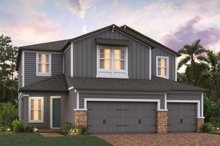 New construction Single-Family house 3792 Knotty Pine Street, Saint Cloud, FL 34772 - photo 0