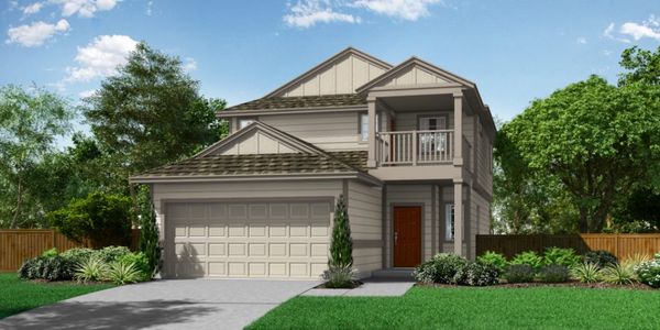 New construction Single-Family house 103 Crooked Trail, Bastrop, TX 78602 - photo 0