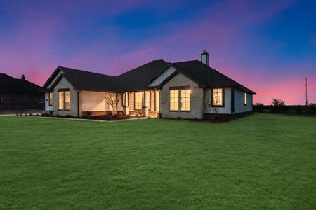 New construction Single-Family house 150 Big Bend Trail, Valley View, TX 76272 Colorado II- photo