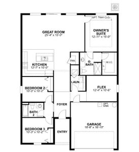 New construction Single-Family house 5266 Patano Loop, Palmetto, FL 34221 Sentinel - Single Family Smart Series- photo 1 1