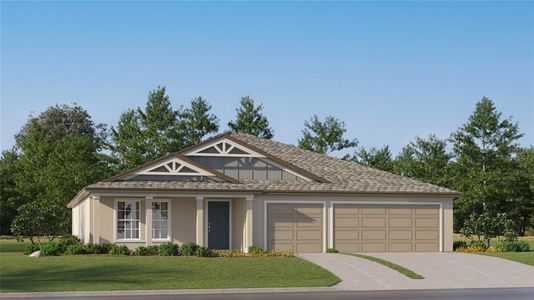 New construction Single-Family house 15216 Zircon Red Drive, Wimauma, FL 33598 Lincoln- photo 0