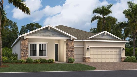 New construction Single-Family house 1717 Rider Rain Lane, Apopka, FL 32703 Largo II- photo 0