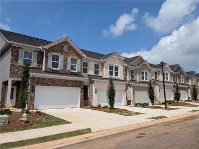 New construction Townhouse house 875 Pensive Run, Dacula, GA 30019 Danielson- photo 0