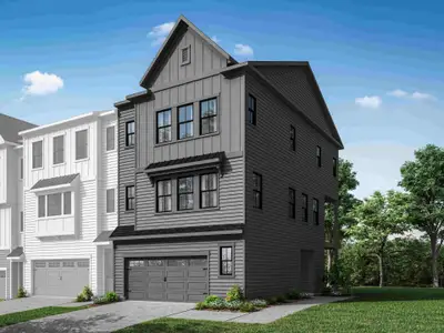 New construction Townhouse house Shelby, 4707 Mint Leaf Lane, Raleigh, NC 27612 - photo