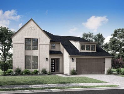 New construction Single-Family house 29850 Longleaf Grove Lane, Fulshear, TX 77441 Chandler- photo 0