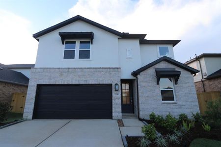 New construction Single-Family house 1219 Sugar Drive, Tomball, TX 77375 Verbena- photo 0