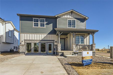 New construction Single-Family house 810 Sawdust Dr, Brighton, CO 80601 - photo 0