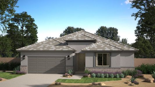 Prairie Elevation | Pastora | Wildera – Peak Series | New Homes in San Tan Valley, AZ | Landsea Homes