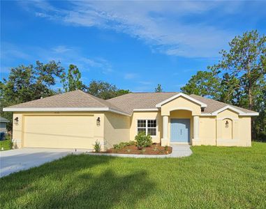 New construction Single-Family house 15175 Dusky Warbler Road, Weeki Wachee, FL 34614 Key West II- photo 0