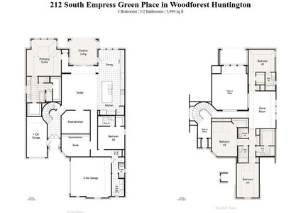 New construction Single-Family house 212 South Empress Green Place, Montgomery, TX 77316 Plan 229- photo 1 1