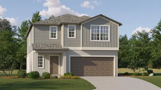 New construction Single-Family house 22254 Blazing Star Run, Land O' Lakes, FL 34637 Concord- photo 0 0