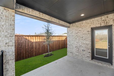 New construction Townhouse house 519 Sandiford Court, Mansfield, TX 76063 Athens- photo 28 28