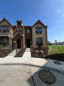 New construction Townhouse house 2017 Crooked Bow Drive, Mesquite, TX 75149 - photo 1 1