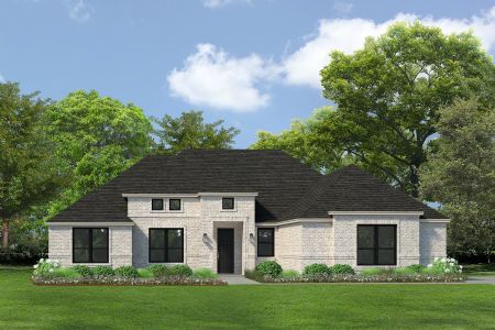 New construction Single-Family house Lodge (Side Entry), Bassett Lane, Forney, TX 75126 - photo