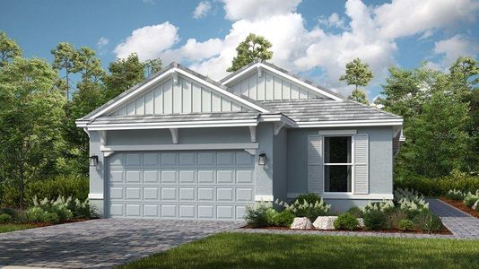 New construction Single-Family house 29500 Valletri Lane, Wesley Chapel, FL 33543 Arezzo- photo 0