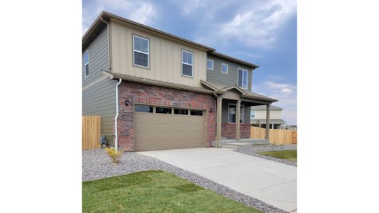 New construction Single-Family house 8551 East 134Th Avenue, Thornton, CO 80602 HENLEY- photo 1 1