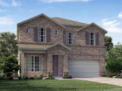 New construction Single-Family house 14726 Rainwater Trail, San Antonio, TX 78253 San Jacinto (3007)- photo 0
