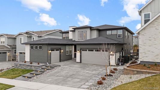 New construction Single-Family house 6726 Crossbridge Circle, Castle Rock, CO 80108 5074 Stonehaven Exterior C - Modern Prairie- photo 0