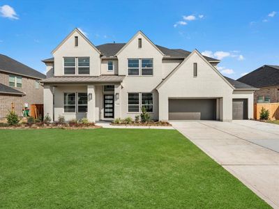 New construction Single-Family house 11007 Sandy Islands Court, Cypress, TX 77433 Bogata- photo 0