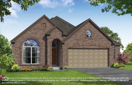 New construction Single-Family house 19615 Isola Breeze Drive, Hockley, TX 77447 Plan 623- photo 0