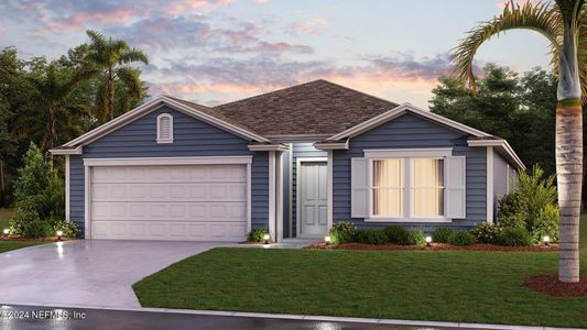 New construction Single-Family house 70 Hulett Woods Road, Palm Coast, FL 32137 - photo 0 0
