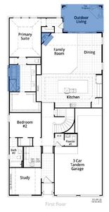 New construction Single-Family house 301 Honey Locust Drive, Prosper, TX 75078 512 Plan- photo