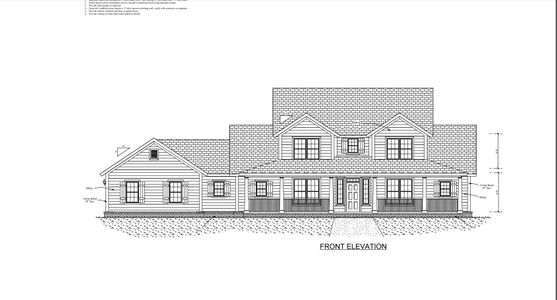New construction Single-Family house 406 Blufftonwood Drive, Pittsboro, NC 27312 - photo 0