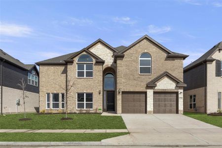 New construction Single-Family house 6728 Palmdale, Fort Worth, TX 76123 Brentwood II F (w/Media)- photo 0