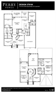 New construction Single-Family house 5503 Rocky Banks Way, Fulshear, TX 77441 Design 3791W- photo 1 1