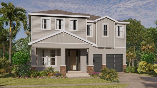 New construction Single-Family house 9522 Emerald Berry Drive, Winter Garden, FL 34787 Charlotte- photo 0