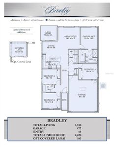 New construction Single-Family house 1044 Griffon Avenue, Lake Alfred, FL 33850 Bradley- photo 1 1