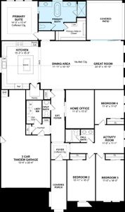New construction Single-Family house 42223 N. Golden Trail, San Tan Valley, AZ 85140 Frankfurt- photo 1 1