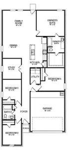New construction Single-Family house 2610 Florence Drive, League City, TX 77573 Rowan IV- photo