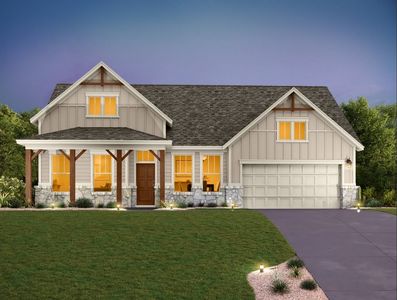 New construction Single-Family house 17410 Angelique Drive, Austin, TX 78738 Avalon III Homeplan- photo 0 0