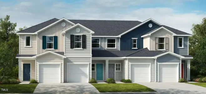 New construction Townhouse house 1046 Mountain Crown Street, Durham, NC 27703 - photo 0