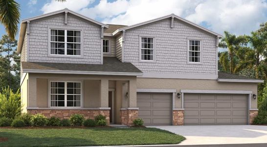 New construction Single-Family house 12970 Trovita Drive, Grand Island, FL 32735 The Linden- photo 0