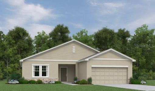 New construction Single-Family house 1616 Meadowlark Drive, Deltona, FL 32725 Yellowstone Homeplan- photo 0