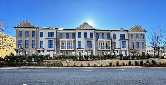 New construction Townhouse house 310 Briscoe Way, Alpharetta, GA 30009 The Childress- photo 0