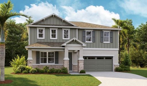 New construction Single-Family house 912 Griffon Avenue, Lake Alfred, FL 33850 Slate- photo 0