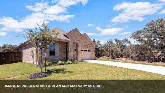 New construction Single-Family house 104 Mystic Canyon Ln, Georgetown, TX 78628 The Remington- photo 2 2
