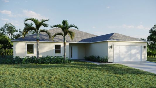 New construction Single-Family house 2001 Southwest Bayshore Boulevard, Port Saint Lucie, FL 34984 - photo 0