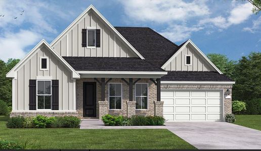 New construction Single-Family house 10021 Larkin Cove, Willis, TX 77318 Jarrell (2637-HS-50)- photo 0