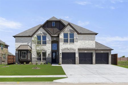 New construction Single-Family house 891 Agape Drive, Haslet, TX 76052 Brentwood 3F (w/Media)- photo 0