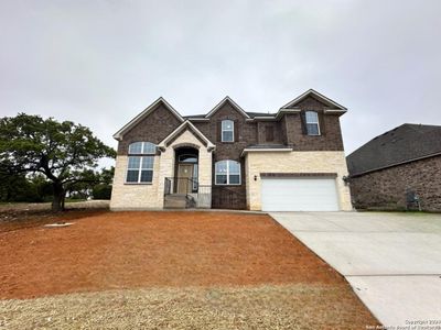 New construction Single-Family house 531 Singing Creek, Spring Branch, TX 78070 Trinity Homeplan- photo 1 1