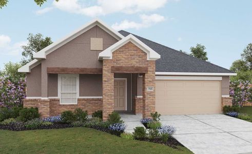 New construction Single-Family house Landmark Series - Kimbell, 4024 Colony River Rock Boulevard, Pinehurst, TX 77362 - photo