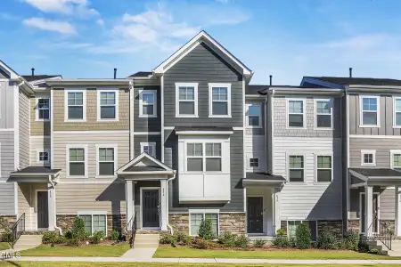 New construction Townhouse house 636 Gimari Drive, Wake Forest, NC 27587 - photo 0